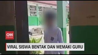 Viral Siswa Bentak dan Memaki Guru Sang Guru Malah Yang Minta Maaf