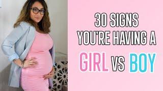 30 SIGNS YOURE HAVING A BABY BOY VS  BABY GIRL Gender Prediction  The Mom Life