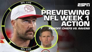 Chiefs depth in QUESTION  + Will Cowboys SUCCEED under pressure? WEEK 1 PREVIEW   NFL Live