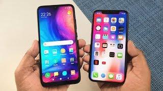 Redmi Note 7 Pro vs iPhone X Speed Test  Crazy Comparison