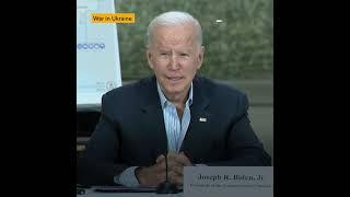 Biden Urges Democracies to Unite Against War Criminal Putin