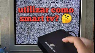 Tv analógica como smart tv  tv box android