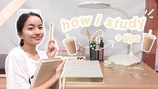 HOW I STUDY + TIPS   Memel De Guzman Philippines