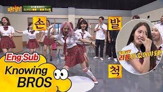 Great team work Girls Generation dancing together for 10 years- Knowing Bros 88