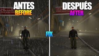 Mod Solución Lluvia Rain FIX GTA 3 Definitive Edition  Bien Explicado