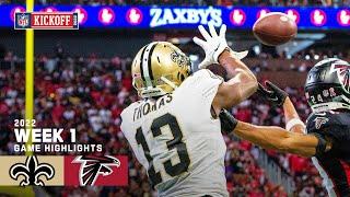 New Orleans Saints vs. Atlanta Falcons  Week 1 2022 Game Highlights