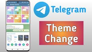 how to change telegram theme android  change chat theme on telegram