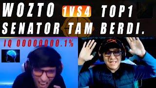 TURNIRDA WOZTO 1 VS 4 YOPDI SENATOR TAM BERDI... #senatorpubgm #umarpubg #woztopubgm #pubgmobile