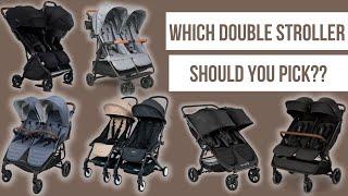 Best Lightweight Travel Double Stroller 2024  2025 - Side-by-Side Strollers