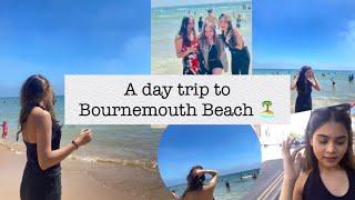 A day trip to Bournemouth Beach  International student in UK  Summertime