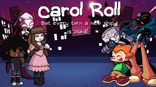 Friday Night FunkinCarol Roll but every turn a new ship is used Ft. @lilliancraig4690  UTAU + FL