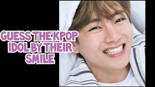 Guess the male Kpop Idol by their smile