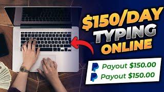 5 Best Websites That Make Money Typing Online $150 Per Day Typing Jobs  Make Money Online Typing