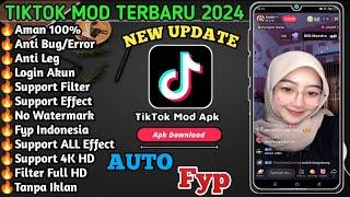 TikTok Mod Terbaru 2024  Tiktok Mod Apk Download 2024  Fyp Indonesia