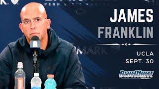 Penn State head coach James Franklin Discusses Preparations For UCLA