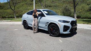 New 2024 BMW X6M Review in Brooklyn Grey  22 M Wheels  Exhaust Sound  BMW Test Drive Review