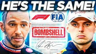Hamilton Drops HUGE BOMBSHELL on Verstappens UNACCEPTABLE DRIVING