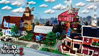 LEGO Raven Brooks from 100 000 bricks  Hello Neighbor 2 MOC