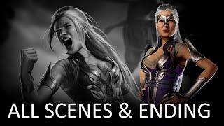 Mortal Kombat 1 - ALL Sindel Scenes and Ending