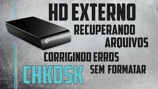 HD EXTERNO PEDINDO PARA FORMATAR? RESOLVIDO