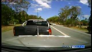 Crazy Australian Road Rage Attack Car Crash Car Chase Rammed 7 Times Australia