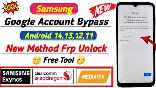 New Method-All Samsung FRP Bypass  Unlock 2024 All Android 121314  Google Account Remove