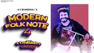 THE MODERN FOLK NOTE-4  MASHUP 2019  A.C. BHARDWAJ  SHASHI BHUSHAN NEGI  RAM CHAUHAN