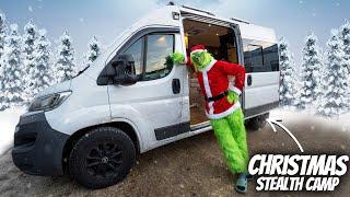 Christmas Special Winter Van Camping The Grinch Edition