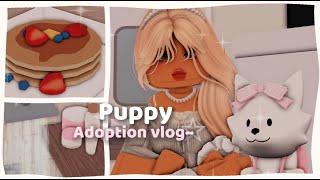 ⋆୨୧˚ Puppy Adoption Vlog  Getting a Samoyed Puppy  Berry Avenue ˚୨୧⋆