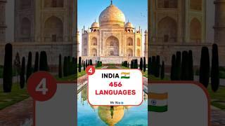 Top 10 Countries with the most languages  #shorts #youtubeshorts  #shortvideo #viralshorts #trend