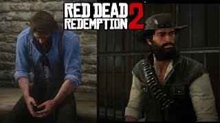 All Mr.Marston And Arthur Secret Jail Breakout Cutscenes Red Dead Redemption 2