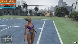 GTA V mods - Tracy official game character teste only.