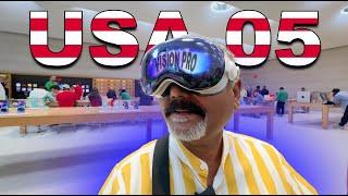 PAPPA TRIED APPLE VISION PRO IN NEW YORK  VLOG 05