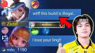 THANK YOU ONIC KAIRI FOR THIS DESTRUCTOR LING BUILD Ling autoban after this video