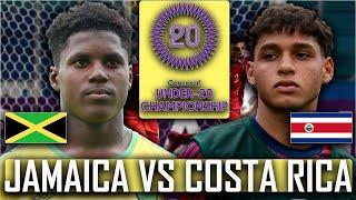 Jamaica vs Costa Rica Live Stream  Concacaf World Cup Qualifiers U20  Reggae Boyz Watchalong