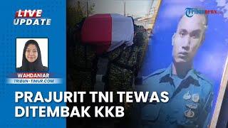 Isak Tangis Keluarga Prajurit TNI Asal Bone Gugur Ditembak KKB di Papua Dimakamkan di TMP