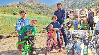 Buying a Bicycle The Day of Buying a Bicycle for the Children