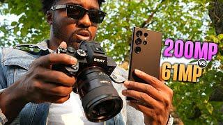 Galaxy S23 Ultra vs $5000 PRO Camera Sony A7RV - Blind Test