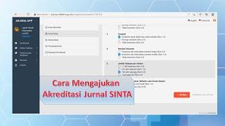 Tutorial Mengajukan Akreditasi Jurnal Ilmiah Online Melalui Website ARJUNA Agar Terakreditasi SINTA