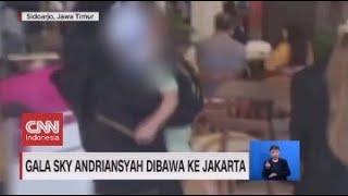 Gala Sky Andriansyah dibawa ke Jakarta