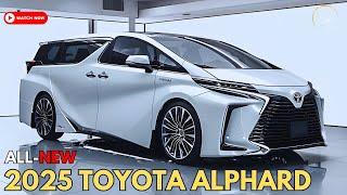 All-New 2025 Toyota Alphard Official Reveal - Luxury on Wheels