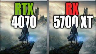RTX 4070 vs RX 5700 XT Benchmarks - Tested 20 Games