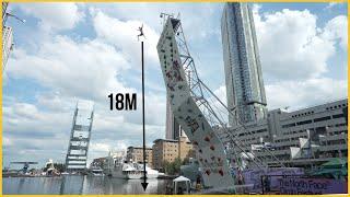 A Terrifying Climbing Competition in London