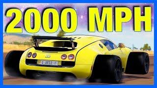 Forza Horizon 3  2000MPH BUGATTI VEYRON **120 Million Horsepower**