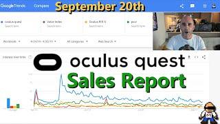 Oculus Quest Sales Report for September 20th 2019