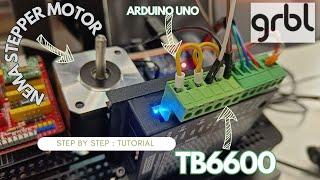 TB6600 Stepper Driver Arduino & GRBL Full Tutorial - DIY CNC Project #Arduino #CNC #steppermotor