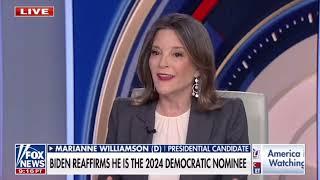 Marianne Williamson on Fox News  July 13 2024