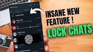 How to lock chatsmessages on WhatsApp? CRUCIAL New Feature Added On Whatsapp 