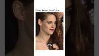 Kristen Stewart Then vs Now Met Gala #shorts  #shortvideo #viral #celebrity #metgala #fyp