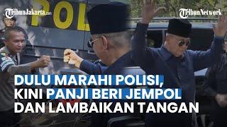 Dulu Marahi dan Usir Polisi Sekarang Panji Gumilang Pilih Damai hingga Acungi Jempol